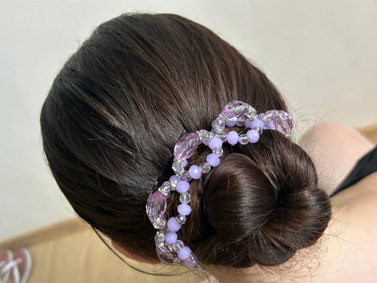 Arranjo Cristal lilas
